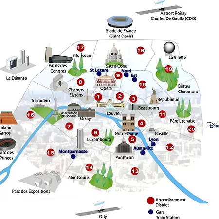 Parking Rue Gratuit - 20 Pour Cent Sur Escale-marne,fr - De 1 A 10 Personnes - Vue Panoramique, Lave Linge, 10mn Metro 8, Rer A - Garde A Bagage Gratuite 24-7 - 2eme Etage