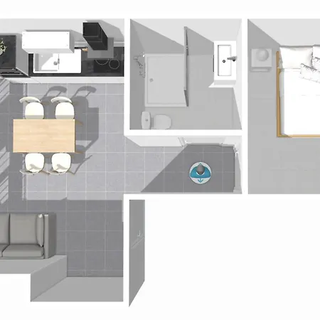 Apartmán Escale-marne Fr - Free Parking - Ac - Climatisation - Parking Gratuit Maisons-Alfort