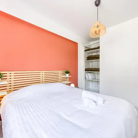 Escale-marne Fr - 202 - Free Parking - Free Luggage Storage - Equipped - Linen Included - Washing Machine - 10mn Walk Metro 8 - Rer A - Panoramic View - From 1 To 18 Guests * Maisons-Alfort
