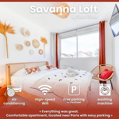 Escale-marne Fr - Free Parking - Ac - Climatisation - Parking Gratuit *